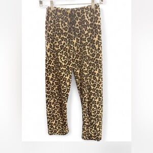 Just Love kids/teen Cheetah Print Leggings - Brown and Black